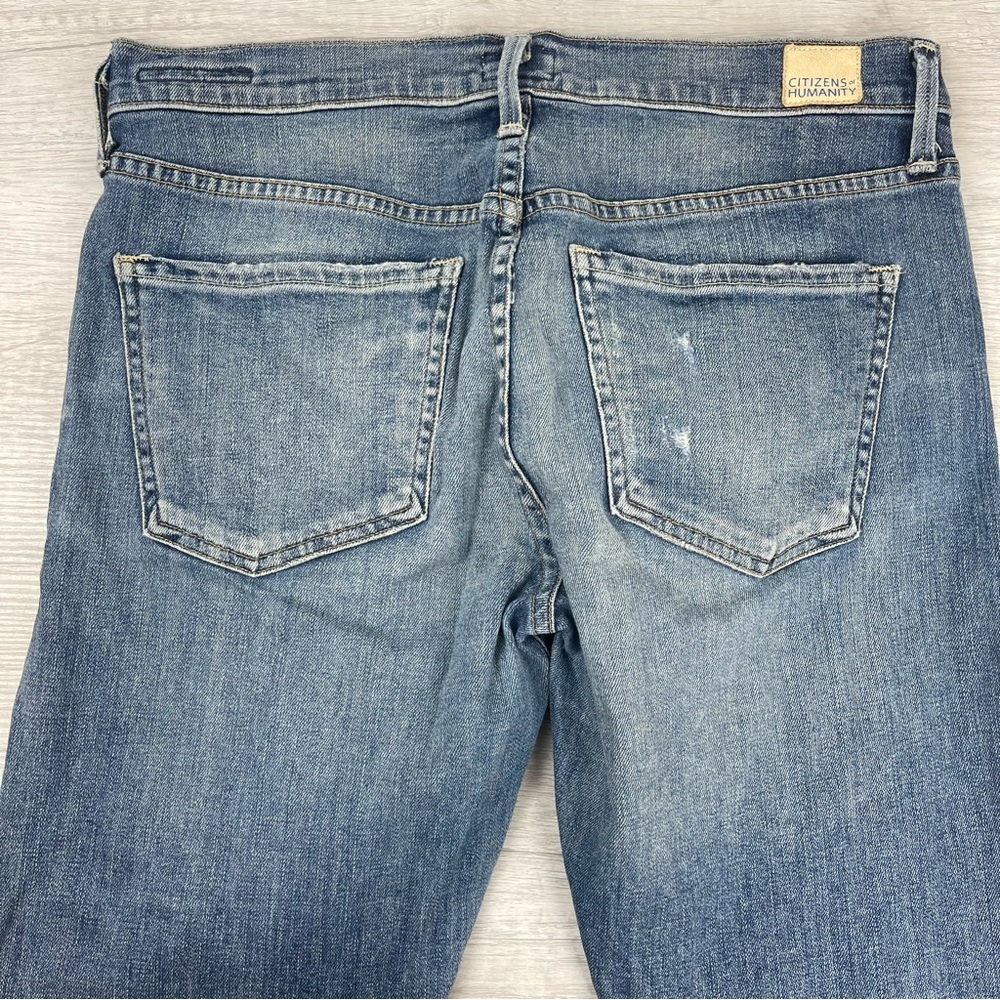 Citizens of Humanity Emerson Slim Boyfriend Ankle in Madera Light, 25 - Picture 13 of 13